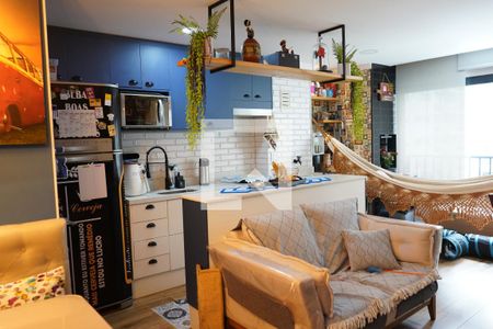 Sala de apartamento à venda com 2 quartos, 57m² em Brás, São Paulo