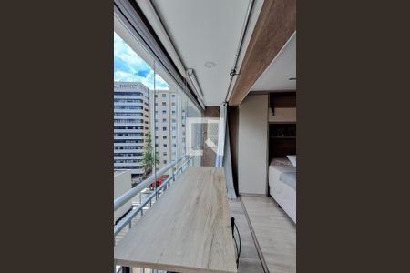 Varanda da Sala de kitnet/studio para alugar com 1 quarto, 30m² em Liberdade, São Paulo