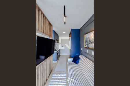 Sala de kitnet/studio para alugar com 1 quarto, 30m² em Liberdade, São Paulo