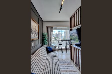 Sala de kitnet/studio para alugar com 1 quarto, 30m² em Liberdade, São Paulo