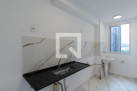 Cozinha e Área de Serviço de apartamento para alugar com 2 quartos, 42m² em Jardim America da Penha, São Paulo