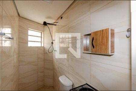 Banheiro de casa para alugar com 1 quarto, 40m² em Vila Pereira Barreto, São Paulo