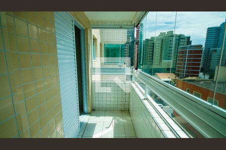Varanda da Suíte 1 de apartamento para alugar com 2 quartos, 74m² em Vila Tupi, Praia Grande