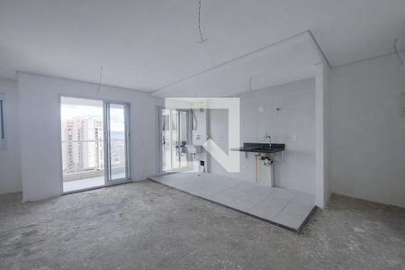 Sala/Cozinha de apartamento à venda com 2 quartos, 65m² em Rochdale, Osasco