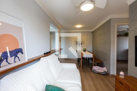 Sala de apartamento à venda com 3 quartos, 75m² em Vila Rossi Borghi E Siqueira, Campinas