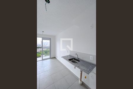 Sala/Cozinha de apartamento para alugar com 1 quarto, 35m² em Brás, São Paulo