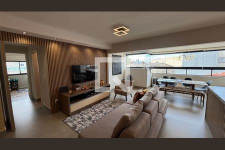 Sala - Sala de Jantar  de apartamento à venda com 3 quartos, 125m² em Vila Santa Teresa, Santo André