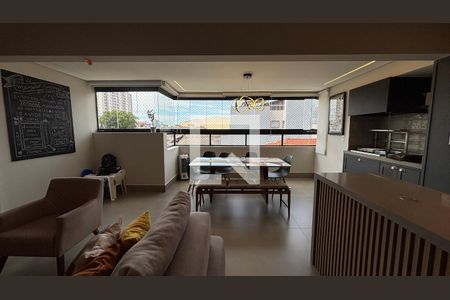 Sala - Sala de Jantar  de apartamento à venda com 3 quartos, 125m² em Vila Santa Teresa, Santo André
