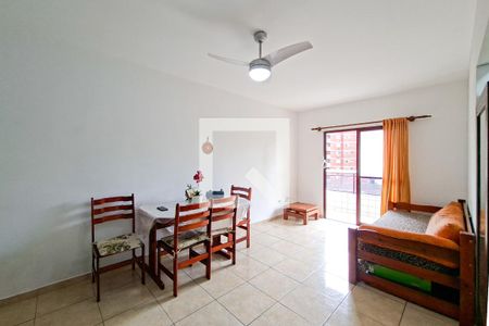 Sala de apartamento para alugar com 1 quarto, 70m² em Vila Tupi, Praia Grande