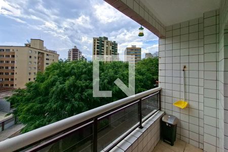 Sacada  de apartamento para alugar com 1 quarto, 70m² em Vila Tupi, Praia Grande