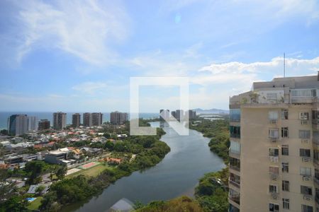 Vista da Varanda de apartamento para alugar com 2 quartos, 90m² em Barra da Tijuca, Rio de Janeiro