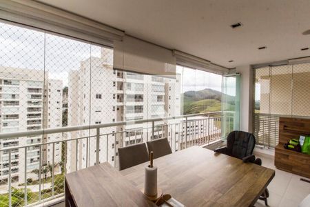 Varanda gourmet de apartamento para alugar com 3 quartos, 132m² em Centro Empresarial Tamboré, Santana de Parnaíba