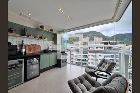 Varanda de apartamento à venda com 2 quartos, 72m² em Recreio dos Bandeirantes, Rio de Janeiro