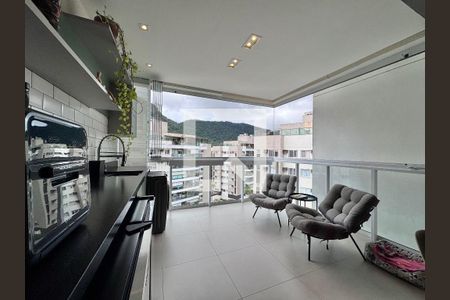Varanda de apartamento à venda com 2 quartos, 72m² em Recreio dos Bandeirantes, Rio de Janeiro