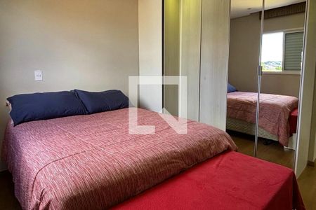 Suíte  de apartamento à venda com 1 quarto, 40m² em Vila Iracema, São Bernardo do Campo