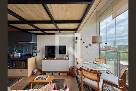 Sala  de apartamento à venda com 1 quarto, 30m² em Jardim das Acacias, São Paulo