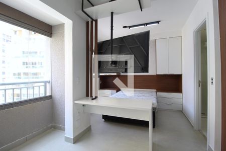 Sala/Quarto de kitnet/studio para alugar com 1 quarto, 25m² em Vila Nova Conceição, São Paulo