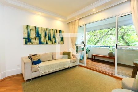 Sala  de apartamento à venda com 3 quartos, 98m² em Vila Andrade, São Paulo