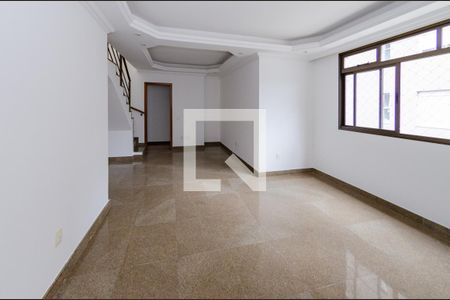 Sala de apartamento à venda com 3 quartos, 194m² em Sion, Belo Horizonte