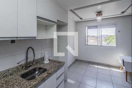 sala, cozinha e área de serviço compartilhadas_3 de apartamento para alugar com 2 quartos, 35m² em Sacoma, São Paulo