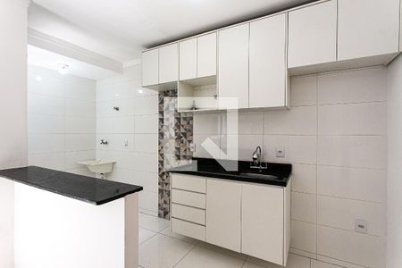 Cozinha de apartamento para alugar com 1 quarto, 33m² em Vila Moreira, São Paulo