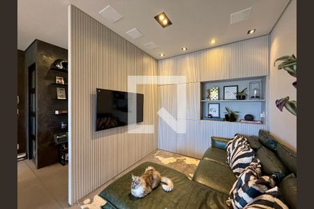 Sala de apartamento para alugar com 3 quartos, 92m² em Brooklin, São Paulo