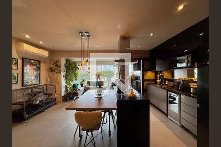 Sala de apartamento para alugar com 3 quartos, 92m² em Brooklin, São Paulo