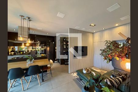 Sala de apartamento para alugar com 3 quartos, 92m² em Brooklin, São Paulo