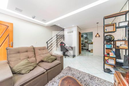 Sala de casa à venda com 2 quartos, 77m² em Vila Francisco Matarazzo, Santo André