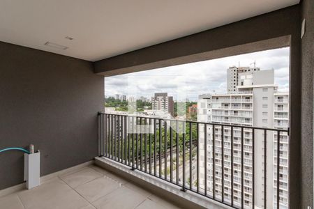 Varanda da Sala de apartamento à venda com 2 quartos, 61m² em Santo Amaro, São Paulo
