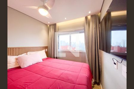 Quarto 1 de apartamento para alugar com 2 quartos, 38m² em Jardim Analia Franco, São Paulo