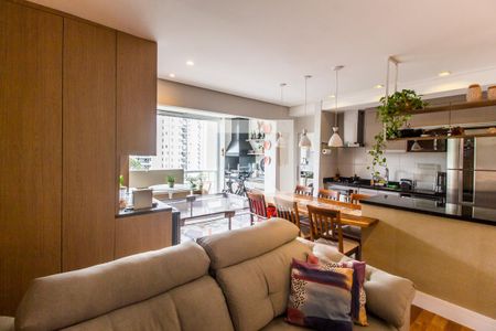 Sala  de apartamento à venda com 3 quartos, 94m² em Alphaville, Santana de Parnaíba