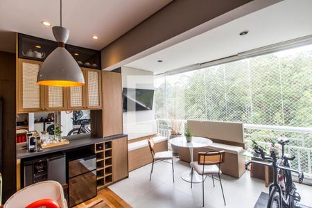 Varanda gourmet de apartamento à venda com 3 quartos, 94m² em Alphaville, Santana de Parnaíba