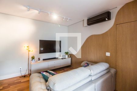 Sala  de apartamento à venda com 3 quartos, 94m² em Alphaville, Santana de Parnaíba