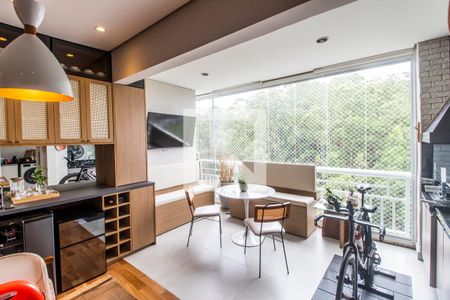 Varanda gourmet de apartamento à venda com 3 quartos, 94m² em Alphaville, Santana de Parnaíba