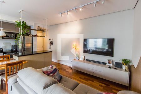 Sala  de apartamento à venda com 3 quartos, 94m² em Alphaville, Santana de Parnaíba