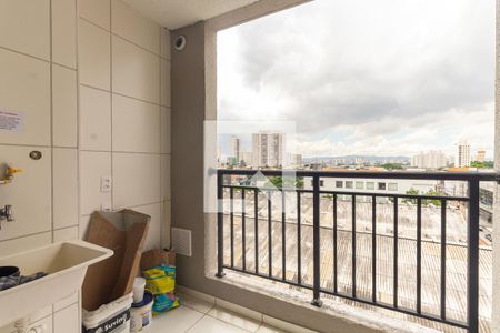 Varanda e Área de Serviço de apartamento para alugar com 1 quarto, 24m² em Tatuapé, São Paulo