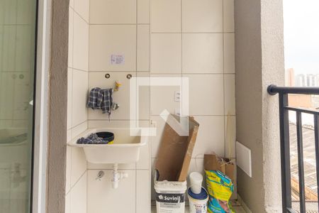 Varanda e Área de Serviço de apartamento para alugar com 1 quarto, 24m² em Tatuapé, São Paulo