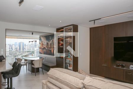 Sala de apartamento à venda com 3 quartos, 100m² em Parque Industrial Tomas Edson, São Paulo