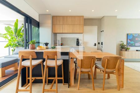 Sala de Jantar de apartamento à venda com 2 quartos, 100m² em Pinheiros, São Paulo