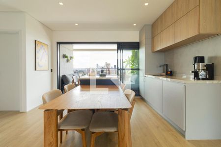 Sala de Jantar de apartamento à venda com 2 quartos, 100m² em Pinheiros, São Paulo