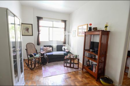 Sala de apartamento à venda com 1 quarto, 46m² em Tijuca, Rio de Janeiro