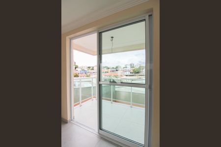 Varanda 1 da Sala de apartamento à venda com 3 quartos, 86m² em Santa Branca, Belo Horizonte