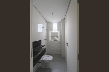Banheiro da Suíte de apartamento à venda com 3 quartos, 77m² em Santa Branca, Belo Horizonte