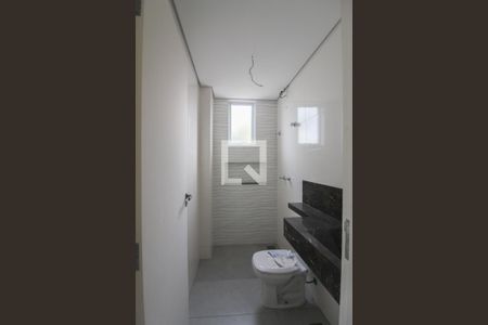 Banheiro da Suíte de apartamento à venda com 3 quartos, 78m² em Santa Branca, Belo Horizonte