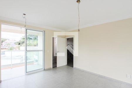 Sala de apartamento à venda com 3 quartos, 85m² em Santa Branca, Belo Horizonte