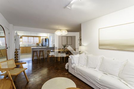 Sala de apartamento à venda com 3 quartos, 115m² em Moema, São Paulo