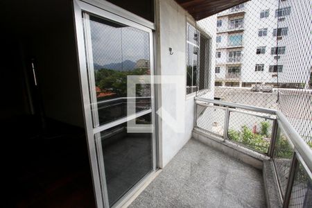 Varanda da Sala de apartamento à venda com 2 quartos, 136m² em Taquara, Rio de Janeiro