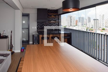Varanda de apartamento para alugar com 3 quartos, 124m² em Tatuapé, São Paulo