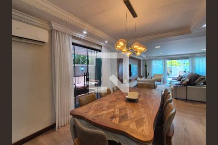 Sala  de casa de condomínio à venda com 4 quartos, 356m² em Recreio dos Bandeirantes, Rio de Janeiro